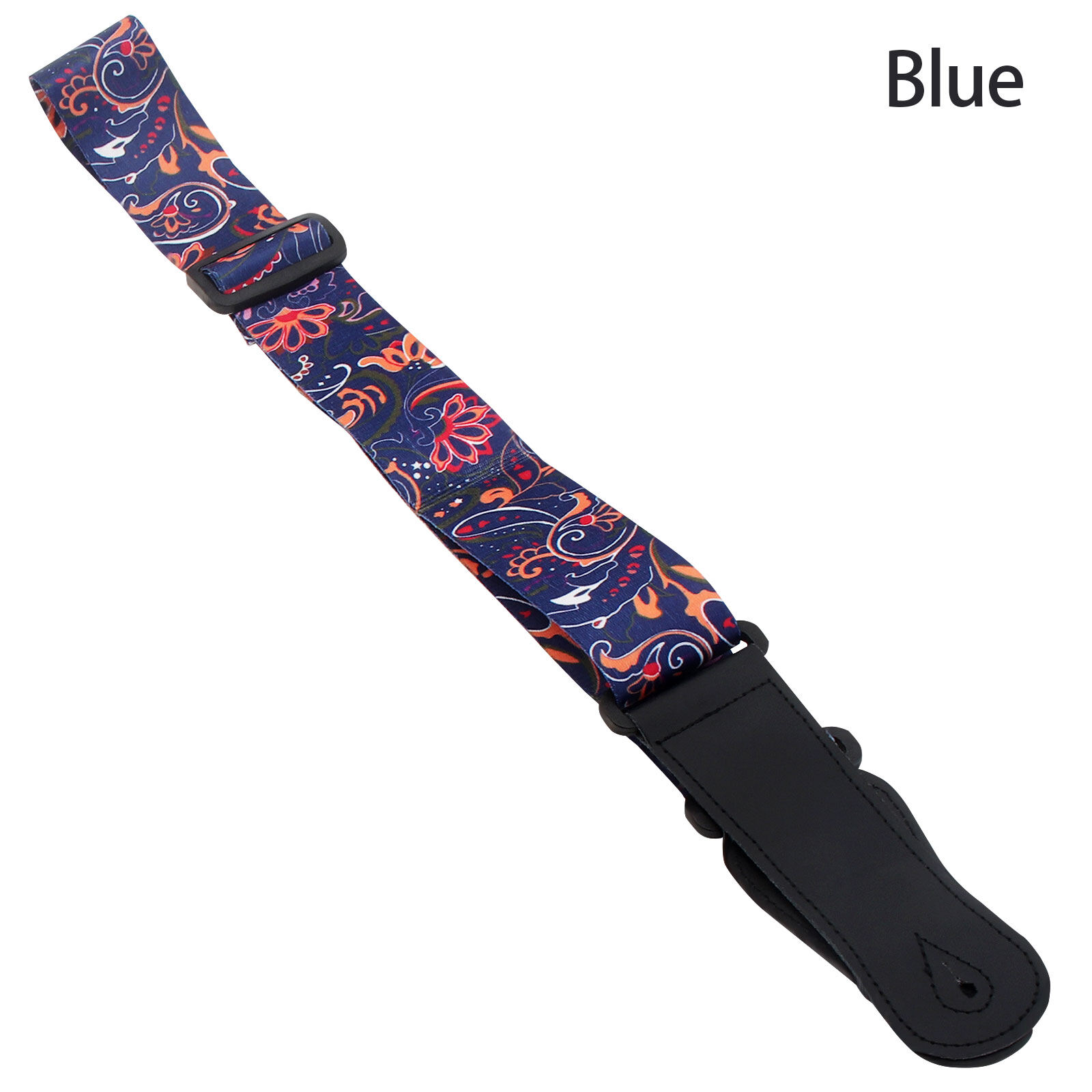 Dây Đeo Guitar Có Thể Điều Chỉnh In Ấn Phong Cách Dân Tộc Hoa Văn Bông Hoa 3 Màu Sắc Tùy Chọn Cho Âm Bass Điện Cho Nhạc Acoustic Guitar
