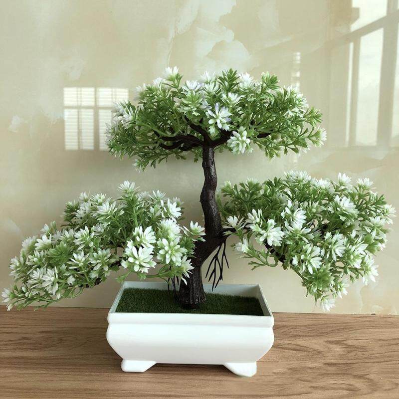 PER Cây Sen Thông Nấm Linh Chi Giả Trang Trí Mới, Cây Cảnh Cây Kiểng Cây Bonsai Có Chậu Nhỏ Hoa Mô Phỏng Đồ Nghệ Thuật Trang Trí Tại Nhà Trên Bàn