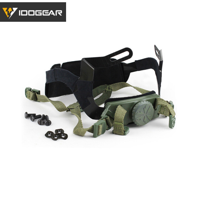 Support Batterie Tactique IDOGEAR Pour Casque - Fixation Vision Nocturne (MC)