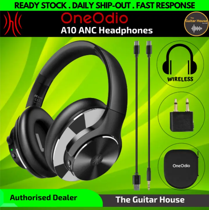 oneodio a10 active noise cancelling headphones