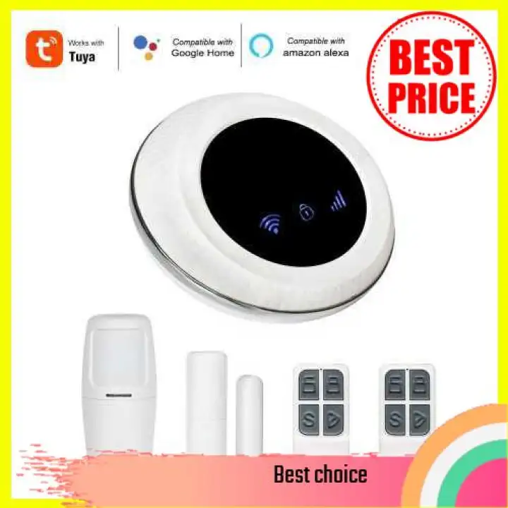 alarm system compatible with google home