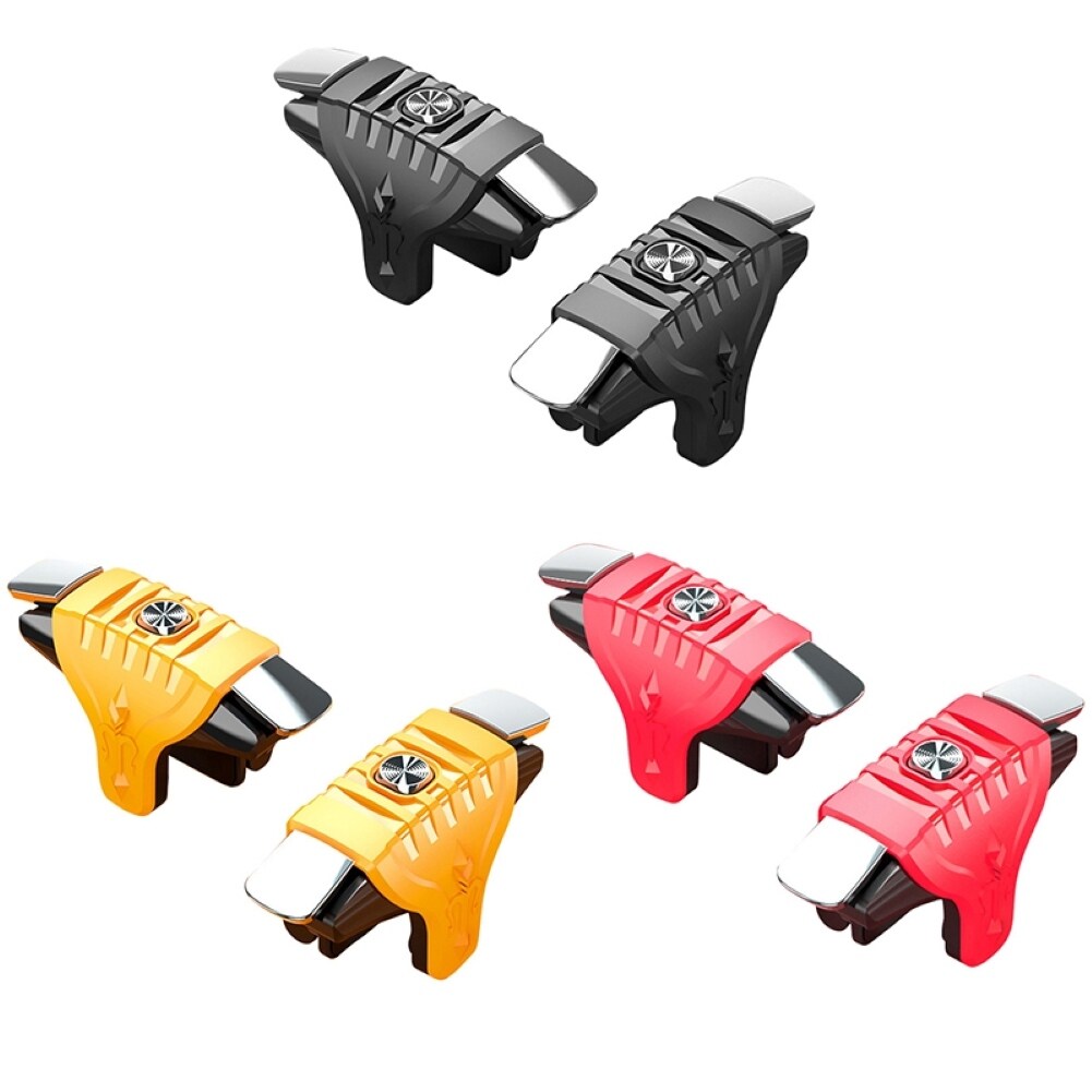2 Nút Bấm Kim Loại F01 Nút Bấm Điều Khiển Bắn Súng Trò Chơi Di Động, Tay Cầm Chơi Game PUBG