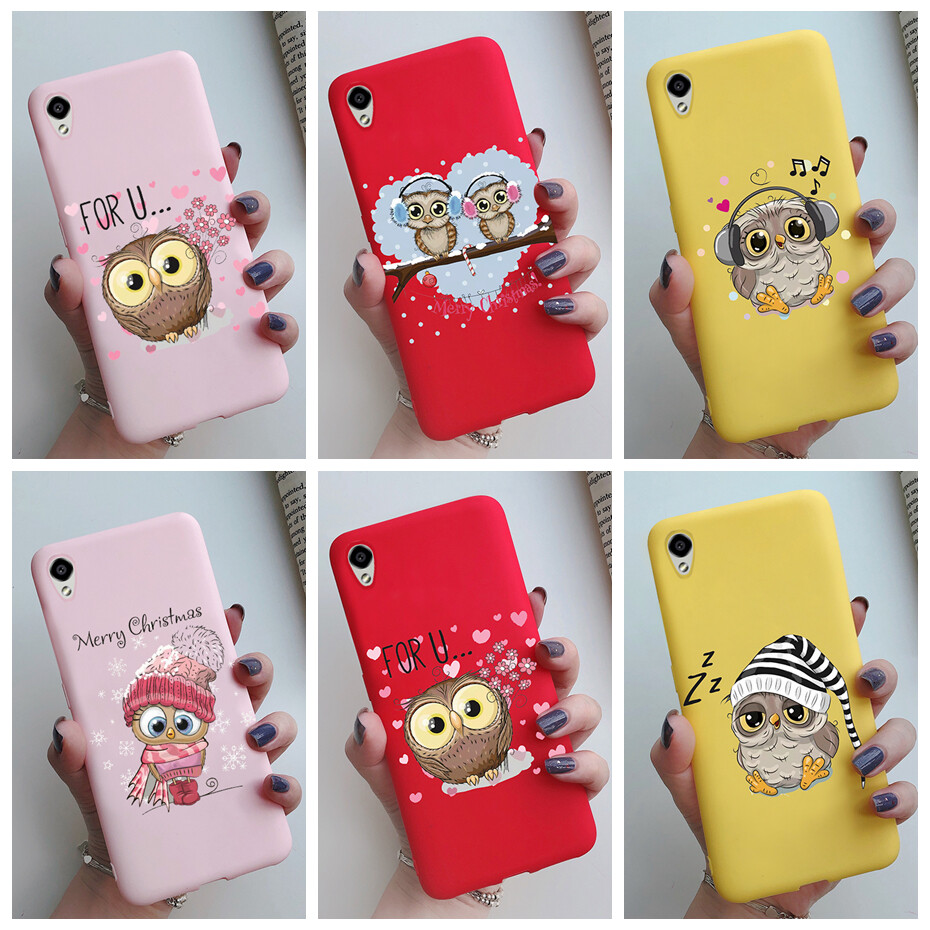 For Oppo A37 A37f A37fw A37m Case Soft TPU Shockproof Lovely Owls Painted Phone Cover Casing 5.0''