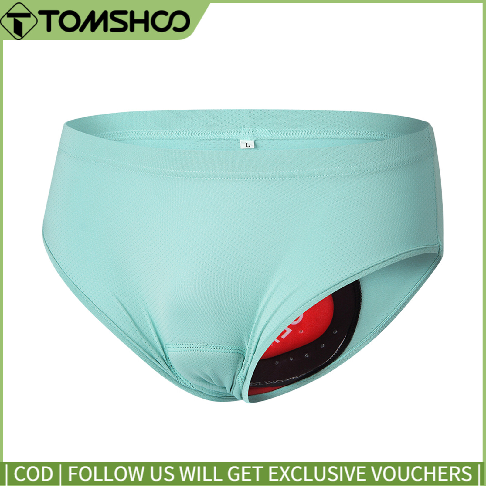Men Bike Underwear Breathable Padded Bicycle Briefs Cycling Underwear Shorts