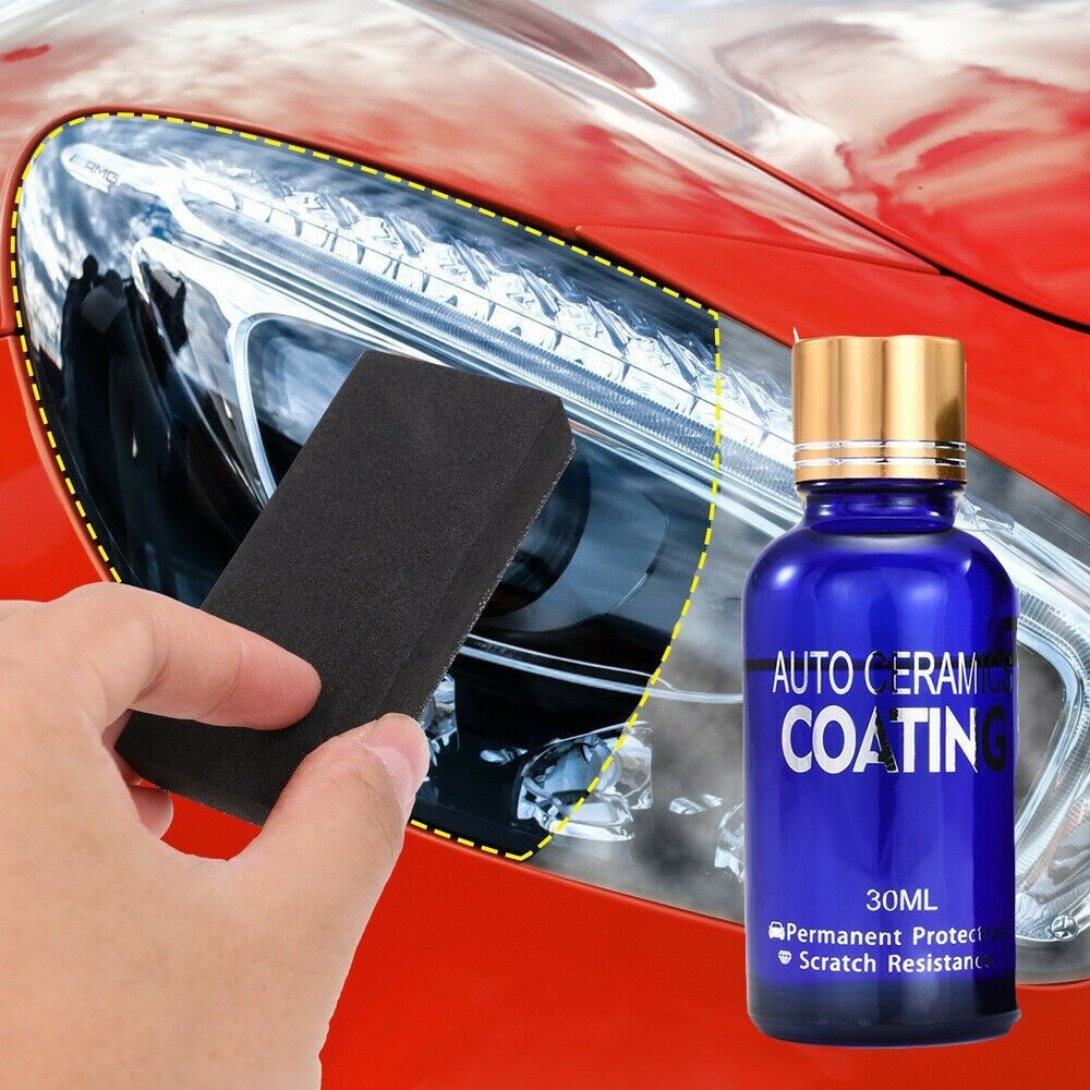 Car Headlight Lens Restoration System Repair Kit Plastic Light Polish