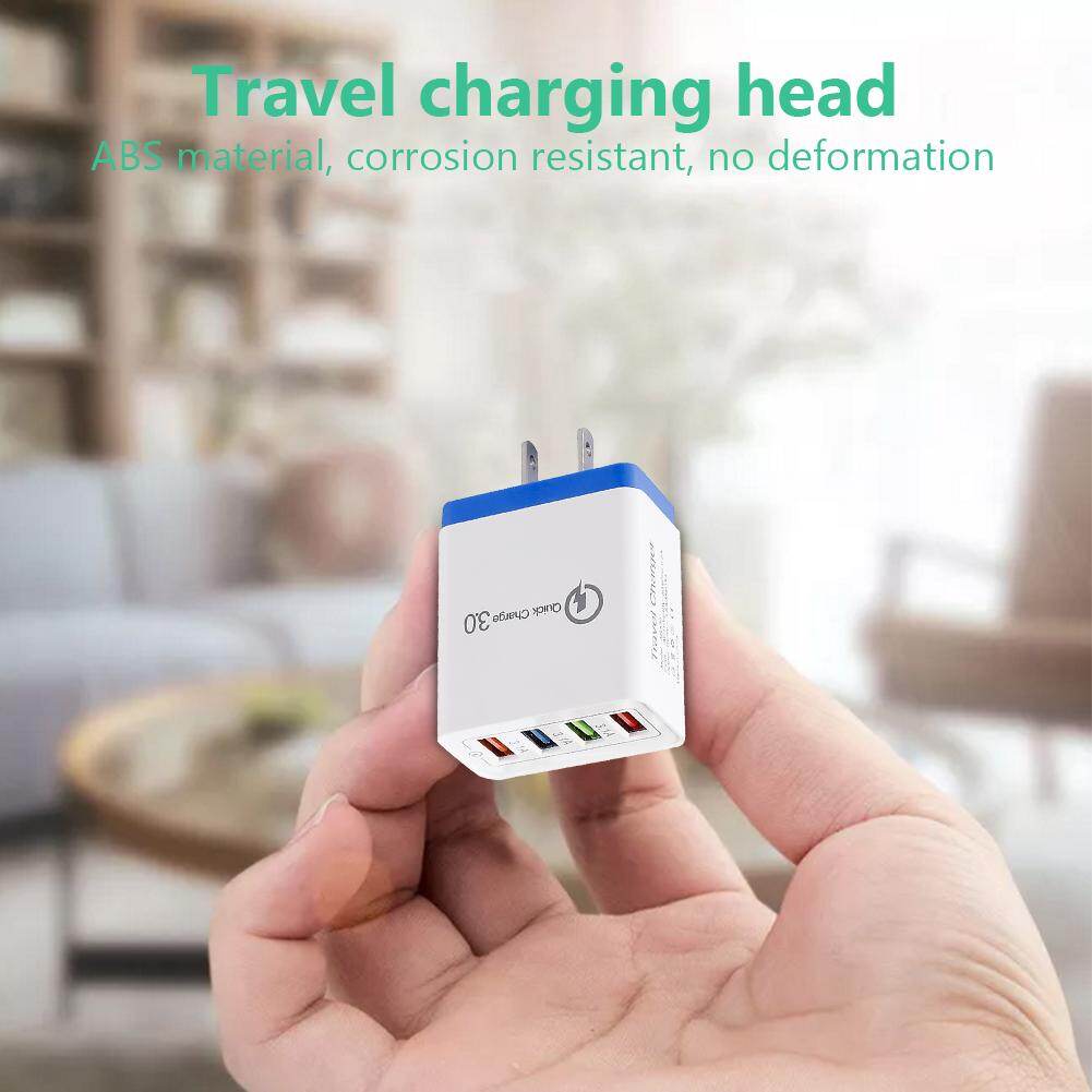 , Sạc Du Lịch Sạc Nhanh Mỹ Cắm Adapter