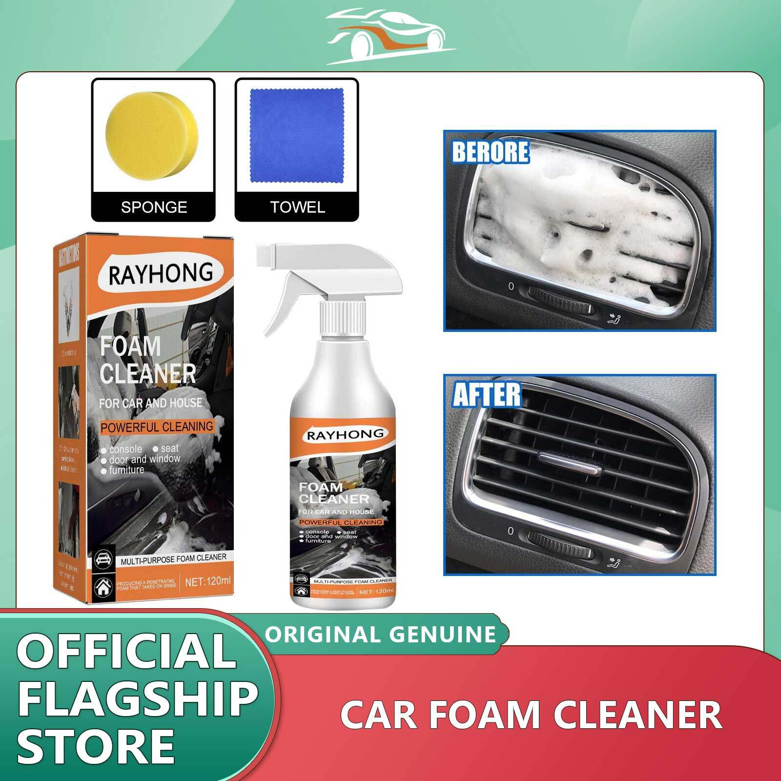 Rayhong Multi-Purpose Strong Decontamination Foam Cleaner Rust Remover Cleaning Multi-Functional Car House Seat Interior Multi-Purpose Strong Decontamination Foam Cleaner Rust Remover Cleaning Multi-Functional Car House Seat Interior