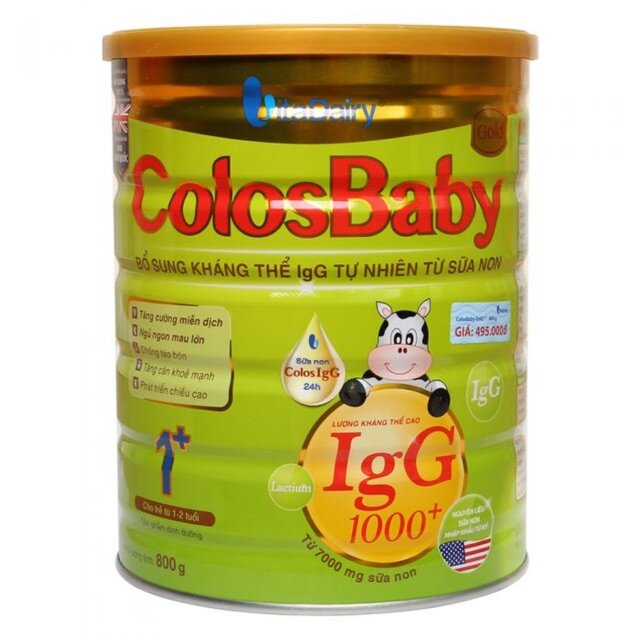 Sữa Non Colosbaby Gold 1+ 800G