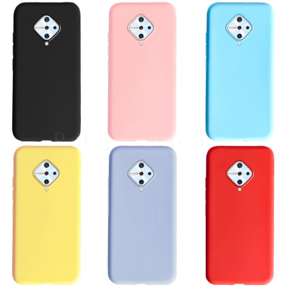 S1 Pro Case For Vivo S1 Pro Case 1920 Cure Candy Soft Silicone Back Cover Phone Casing 6.38‘’