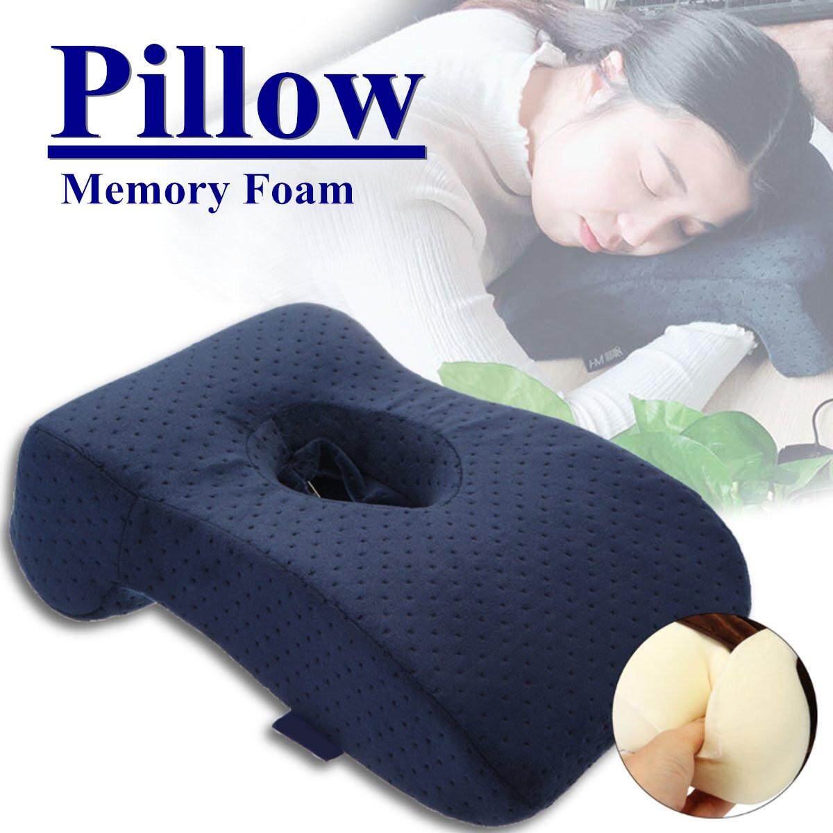 Velvet Salon Massage Table Face Down Pillow Head Rest Cushion