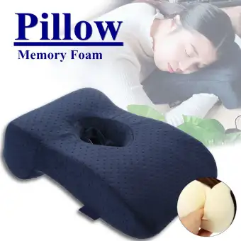 Velvet Salon Massage Table Face Down Pillow Head Rest Cushion