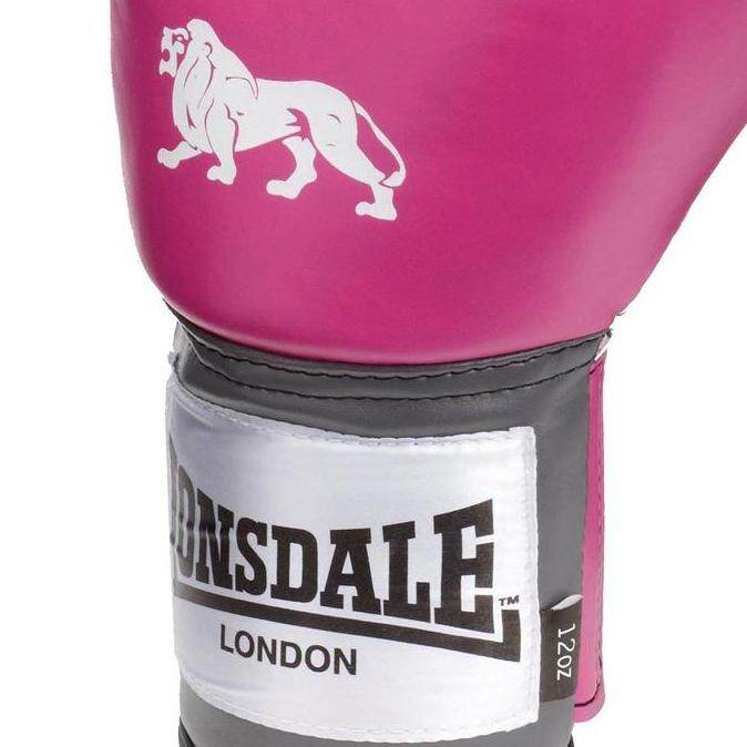 lonsdale pink boxing gloves