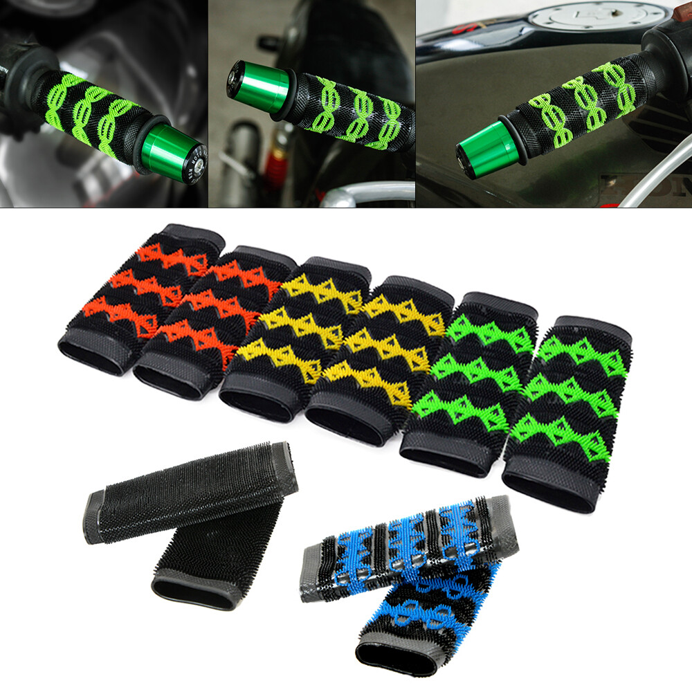Motorcycle Anti-Skid Rubber Handlebar Grip Motorbike Racing Motor Handle bar Cover