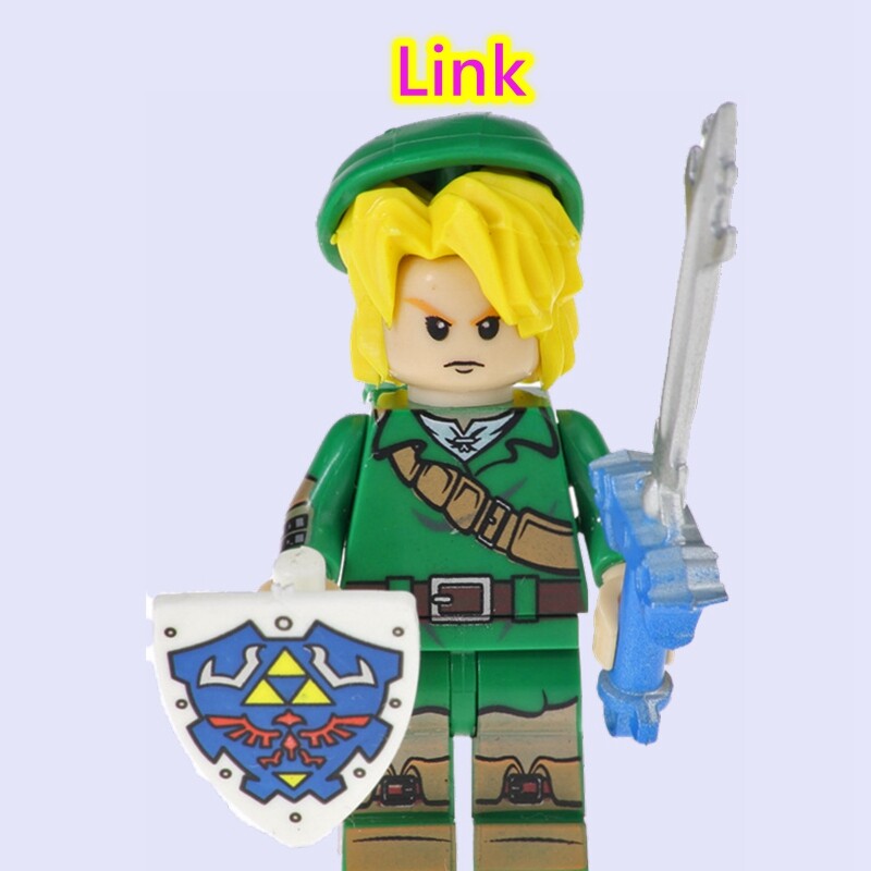 DIY Legend Of Zelda Building Blocks BOTW Figure Mini Blocks Zelda Pixel Art  Zelda Gifts - RegisBox