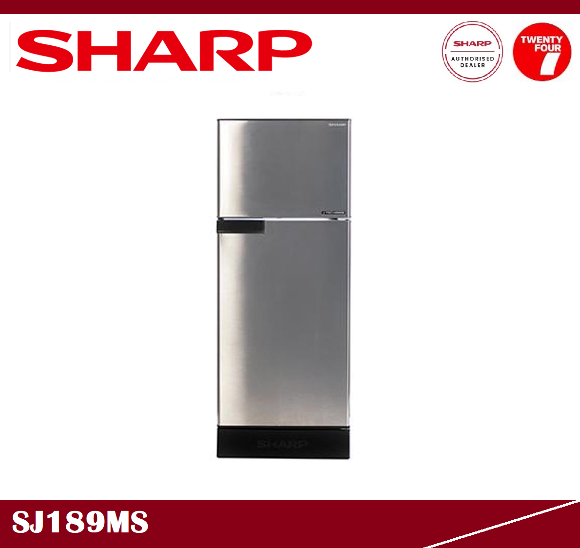 sharp fridge sj189ms