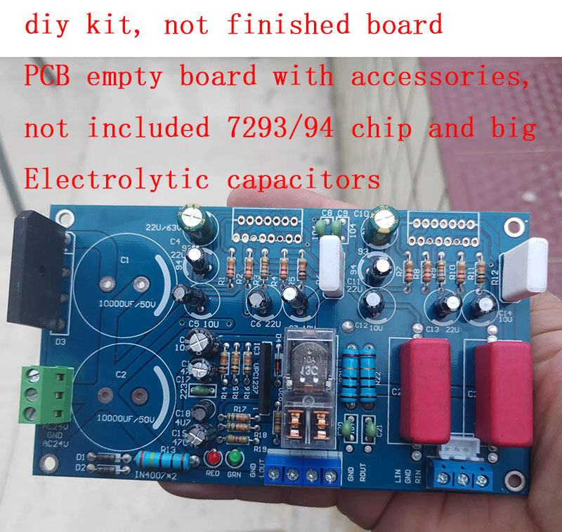 TDA7293 tda7294 kênh đôi với loa bảo vệ PCB trống Hội Đồng Quản Trị
