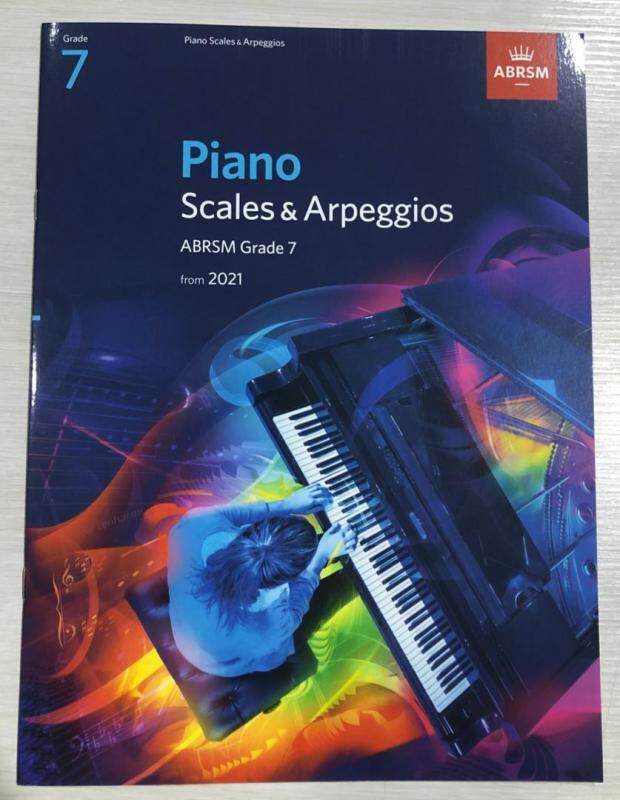 Piano Scales & Arpeggios ABRSM Grade 7 From 2021 Malaysia