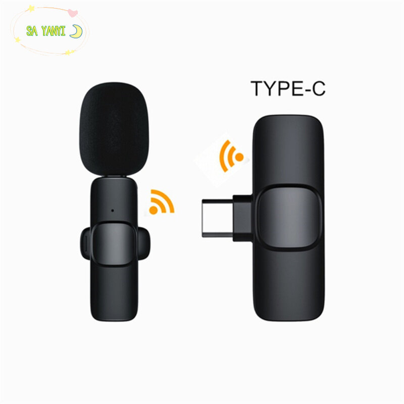 Micrô Cài Áo Không Dây Kẹp Ve Áo Phát Sóng Trực Tiếp Chơi Game Studio Mic
