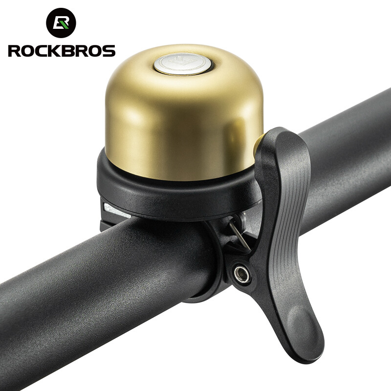 ROCKBROS Bicycle Alloy Copper Bell Classic Vintage Loud Sound Horn for