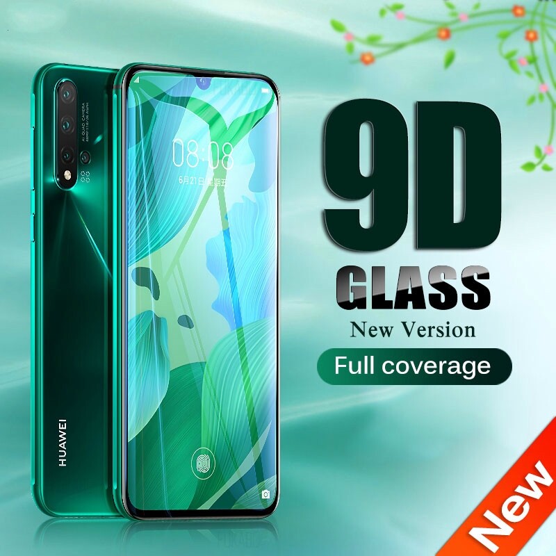 Huawei Y6P 2020 P30 P40 P30 Lite Nova3i 5T 2i 7i Y9 Prime Y6 Y7 Pro 2019 9D Full-screen Tempered Glass Protective Film