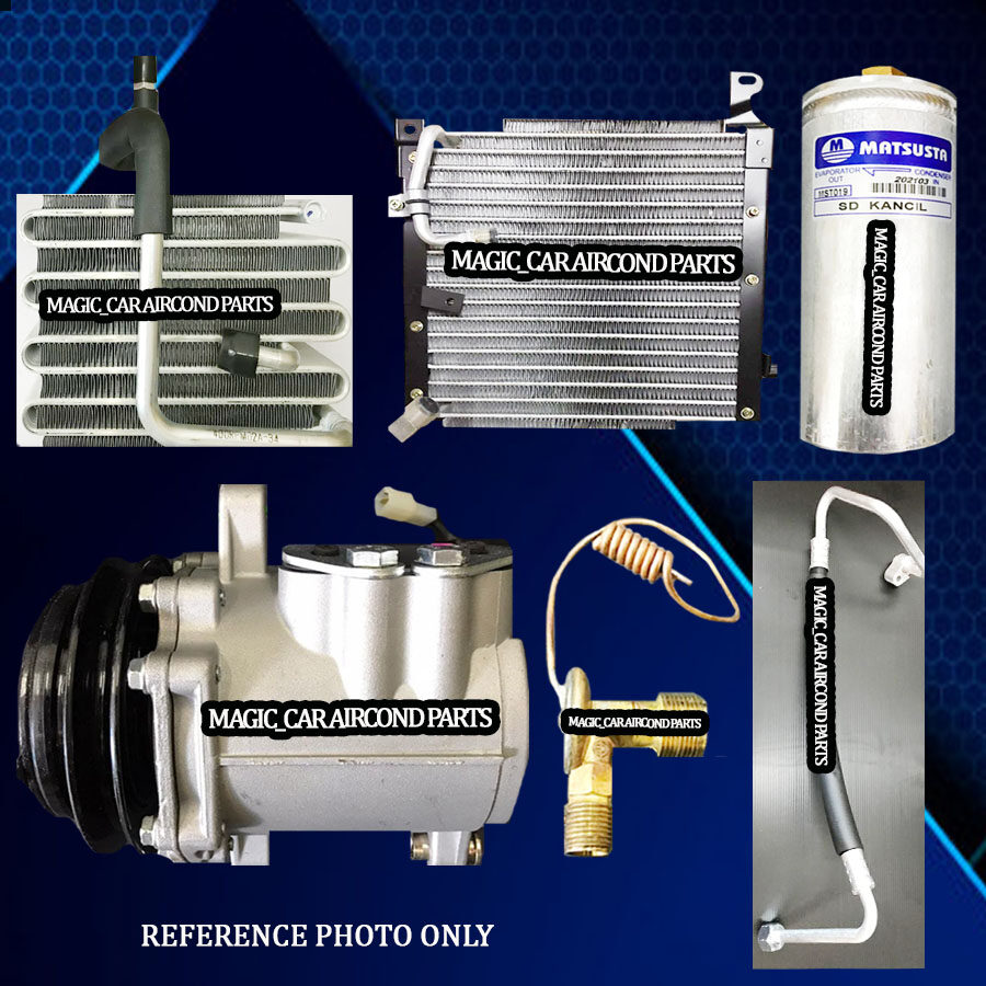 PERODUA KANCIL SANDEN SD TYPE COOLING COIL / CONDENSER / RECEIVER DRIER