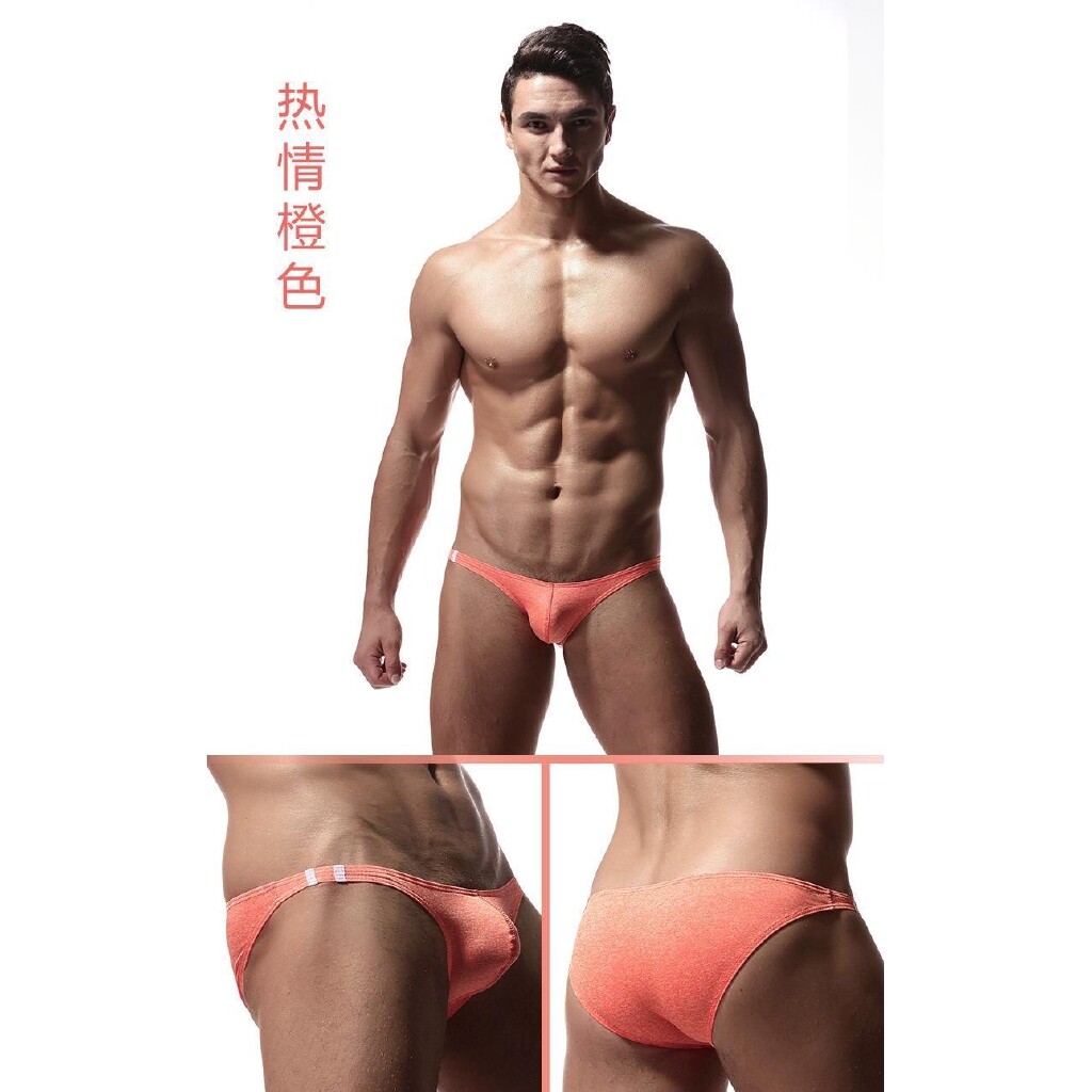 Quần lót nam, quần lót bikini thun coton 108 - bum store