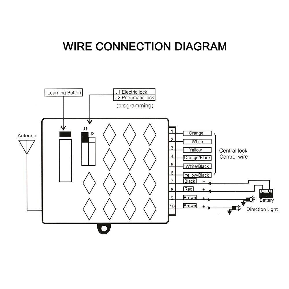 Bộ Khóa Cửa Xe Hơi Đa Năng 12V, Hệ Thống Khóa Cửa Xe Không Cần Chìa Với 2 Điều Khiển Từ Xa