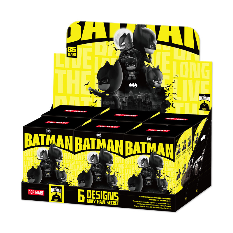 POP MART DC Batman 85th Anniversary Series Figures Blind Box