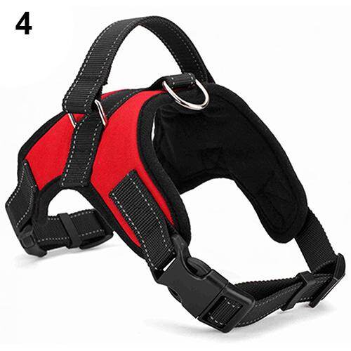 zhikeng® Large Dog Harness Soft Adjustable Training Harness Pet Walk Out Hand Strap Vest