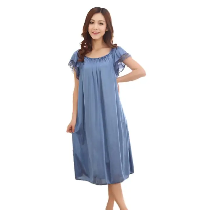 Short sleeve long nightdress Clearance