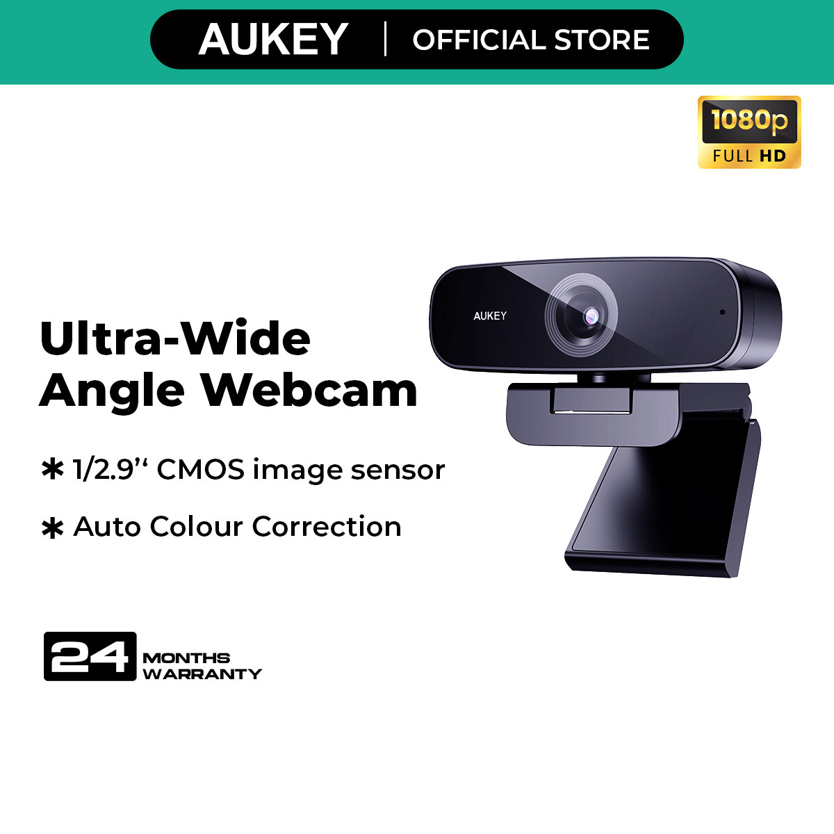 Pc W3 Webcam Aukey Zoom AUKEY PC-W3 AUKEY Impression Webcam MP