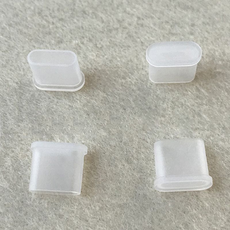 10Pcs Charging Cable Dust Plug Protector Cover Case Shell for Type-C Male  Charger Port