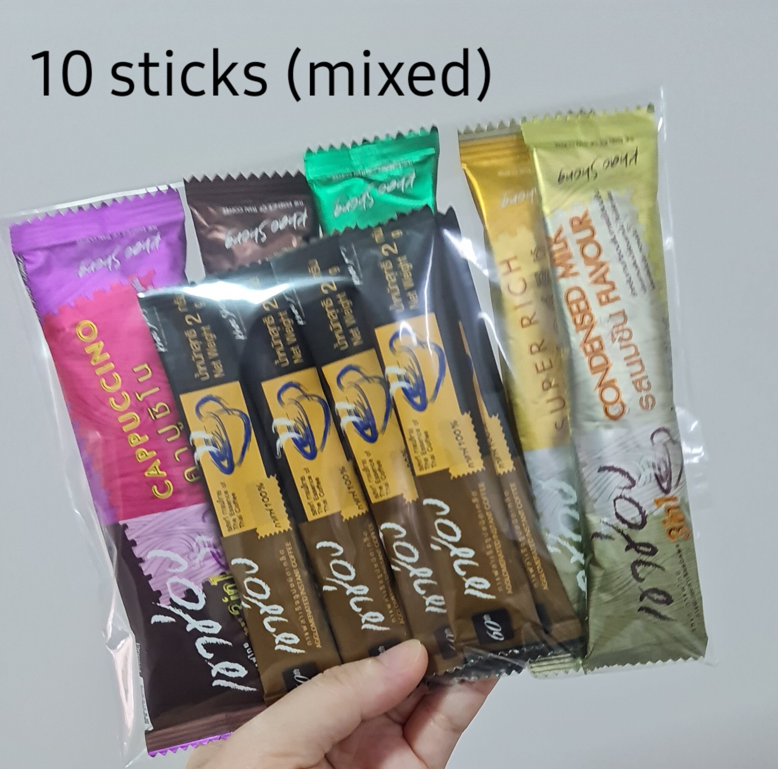 Thailand Khao Shong Coffee Repack / Trial pack (6 Types Coffees) 10