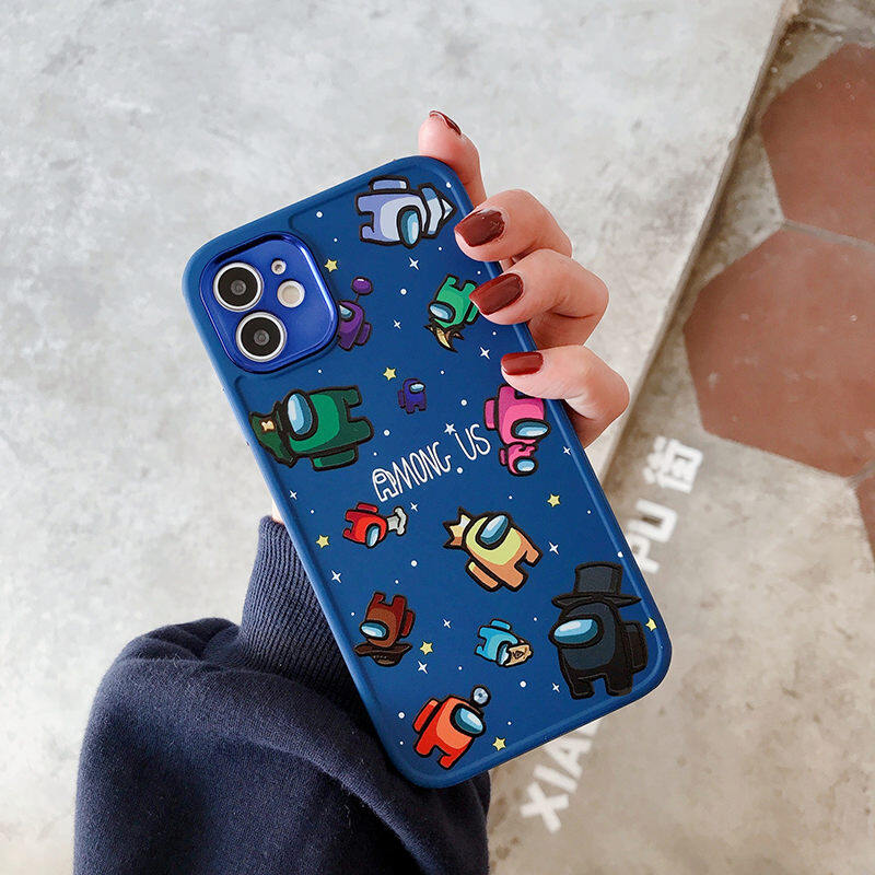 Game characters peas battle pattern phone case for iphone 7 8 plus se 2020 case iphone 12 pro max cute cartoon cover case for iphone 11 pro max xr xs max soft silicone case