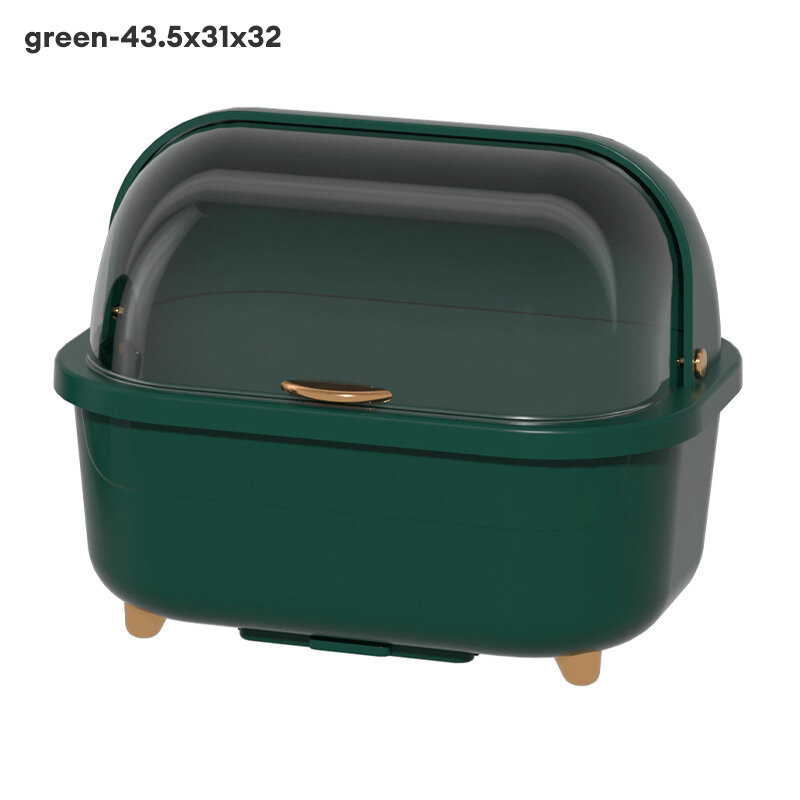 Kitchen drain bowl rack with lid, plastic cupboard, chopsticks, cutlery storage box, dish rack, drip bowl rack