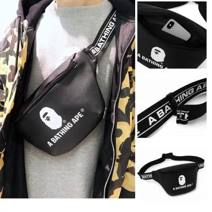 harga waist bag bape