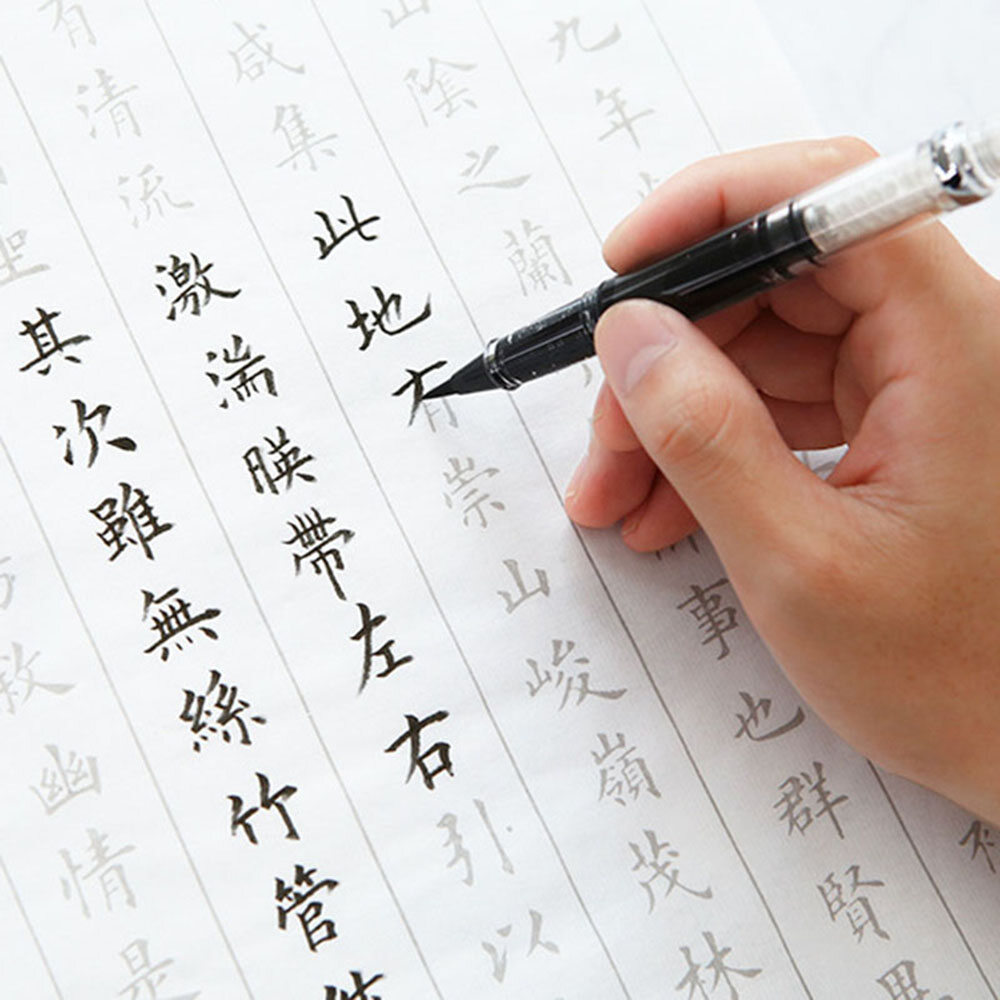 Writing Calligraphy Filling Fountain DIY Scrapbook Brush Pen Gold Powder Ink School Supplies Art Drawing