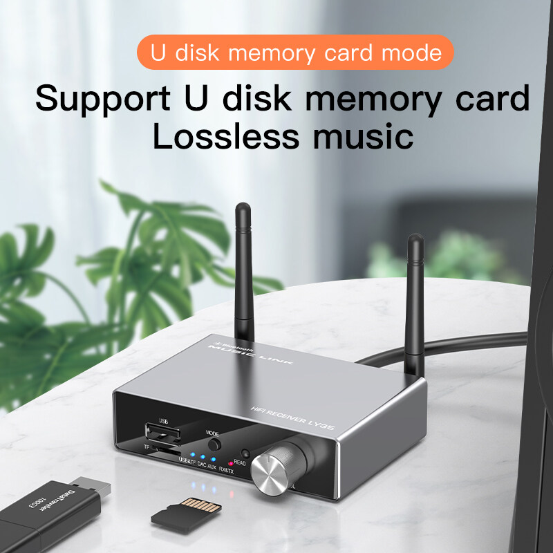 Bộ Thu Bluetooth Đồng Trục Sợi Quang Bộ Chuyển Đổi Analog Kỹ Thuật Số Âm