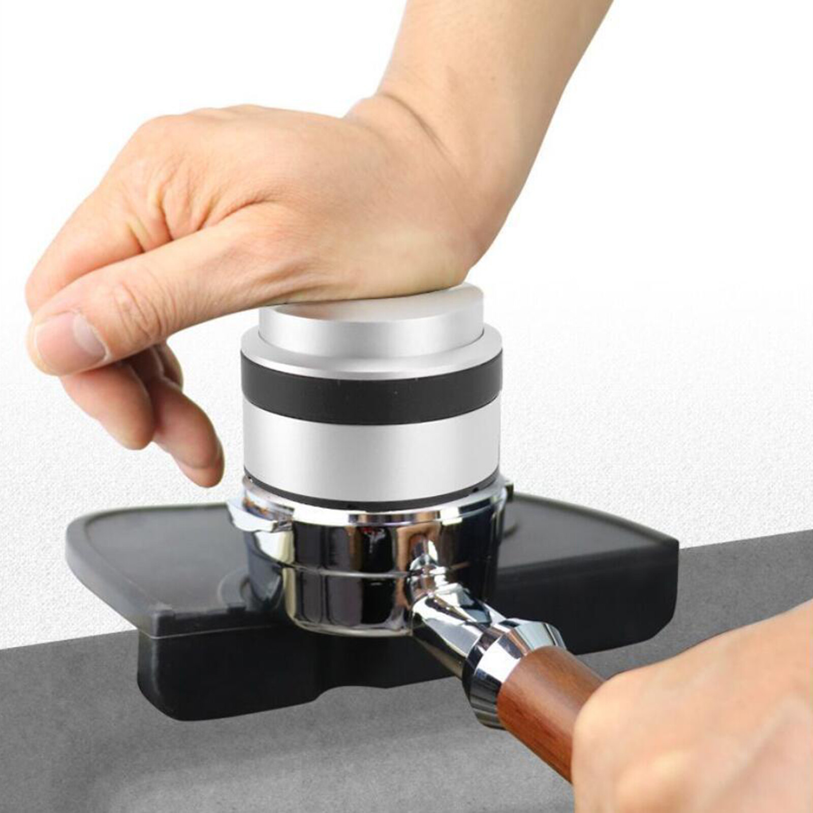 Blesiya Máy Phân Phối Cà Phê 51Mm/58Mm Máy Pha Cà Phê, Búa Bột, Thép Không Gỉ