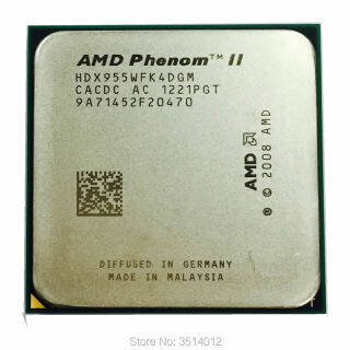 Bộ Xử Lý CPU Lõi Tứ AMD Phenom II X4 955 3.2 GHz 95W HDX955WFK4DGM HDX955WFK4DGI Socket AM3 thumbnail