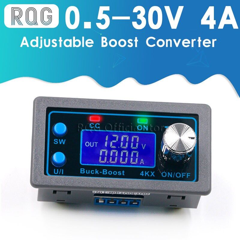 1 ZK4KX CNC DC DC Buck Boost Converter CC CV 0.530V 4A Power Module