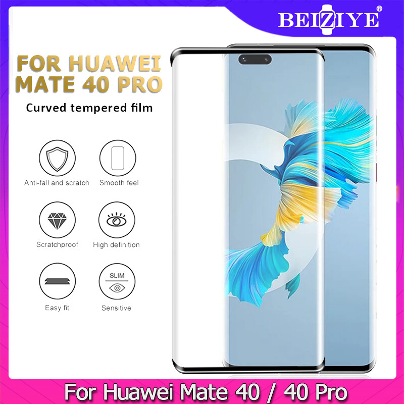 Cho Huawei Mate 40 Pro kính cong Kính cường lực cho Huawei Mate 40/40 pro full nắp bảo vệ kính