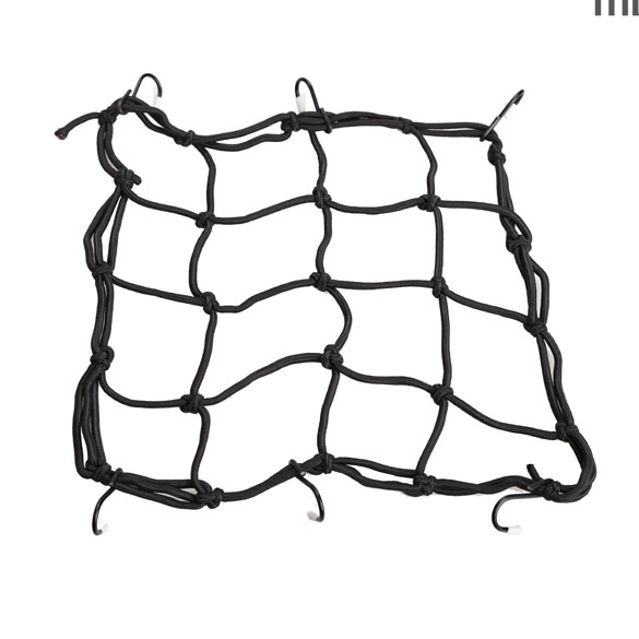 30*30cm Motorcycle 6 Hooks Hold Down Fu el Tank Luggage Net Mesh Web Bungee