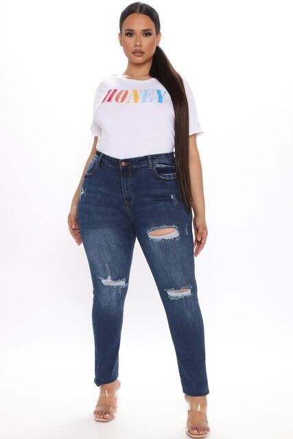 clearance plus size jeans
