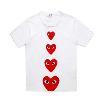 comme des garcons couple shirt