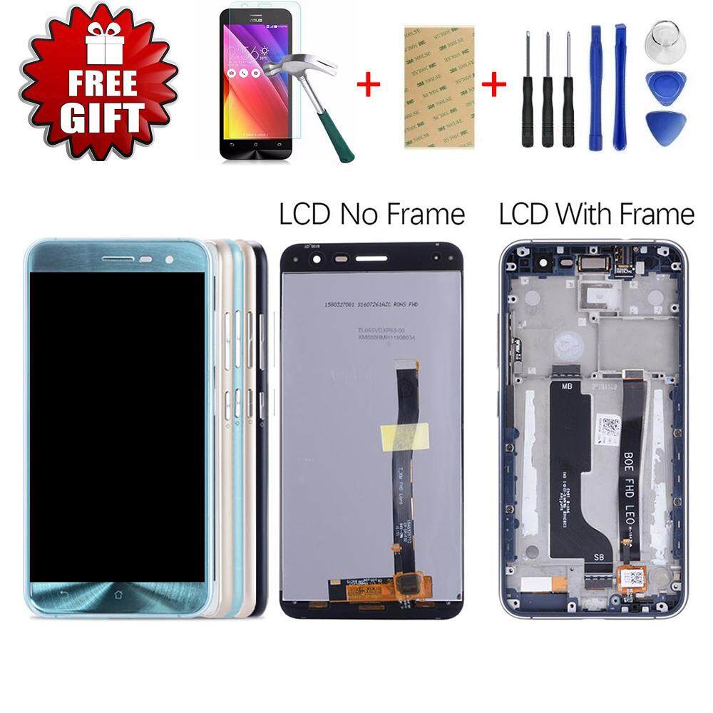 Lcd Asli Untuk Layar Asus Zenfone 3 Ze520kl Lcd Layar Sentuh Dengan Bingkai Untuk Lcd Asus Zenfone 3 Ze520kl Z017d Z017da Z017db Lazada Indonesia
