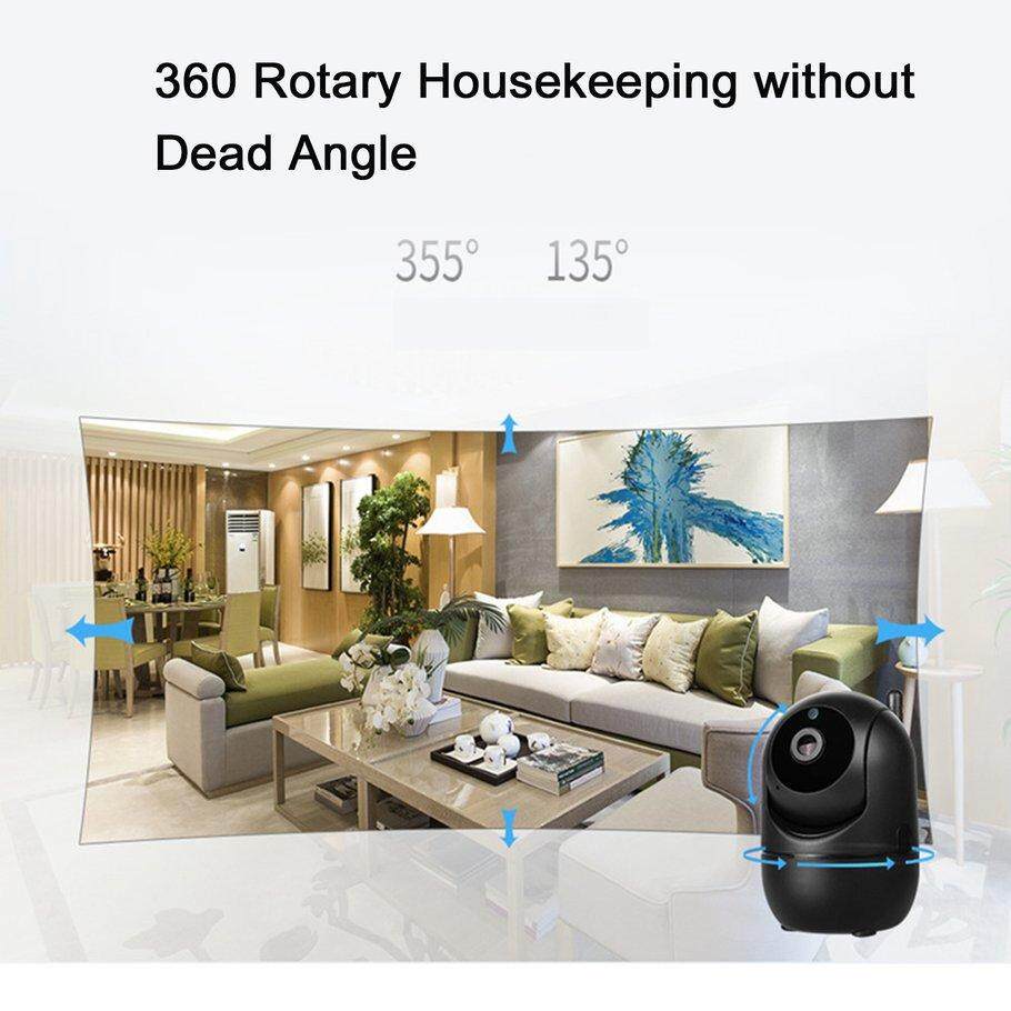 Ưu Đãi Lớn Không Dây IP WiFi Camera 1080 P Cơ Thể Chuyển Động Xoay Được Tự Động Theo Dõi Nhà Màn Hình