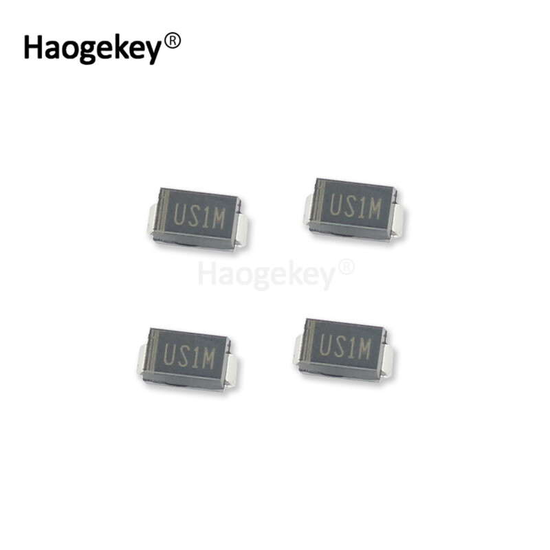 100PCS US1M HER108 SMA Schottky Diode 1A 1000V