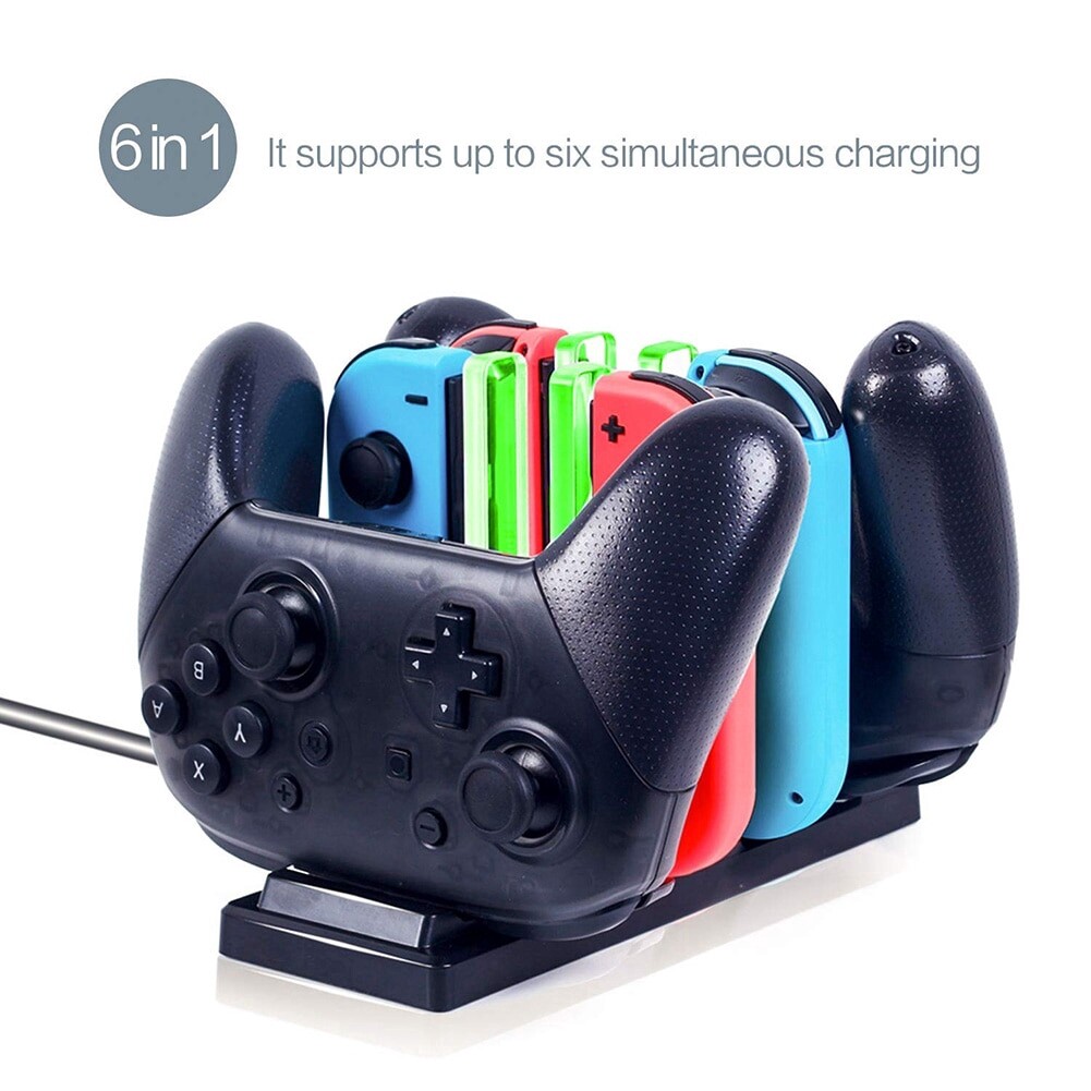 Nintendo Switch Pro Controller Charger Charging Dock Portable Joycon & Switch Pro Controller Charger For NS Joystick