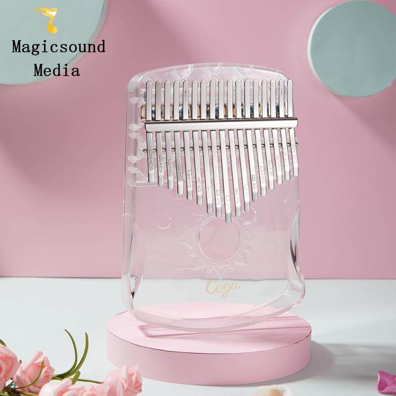 KOKKO Ngón tay cái Đàn Piano 17 Phím Kalimba Ngón Tay Piano Pha Lê Trong Suốt Kalimba Nhạc Cụ Ngón Tay Cái Đàn Piano